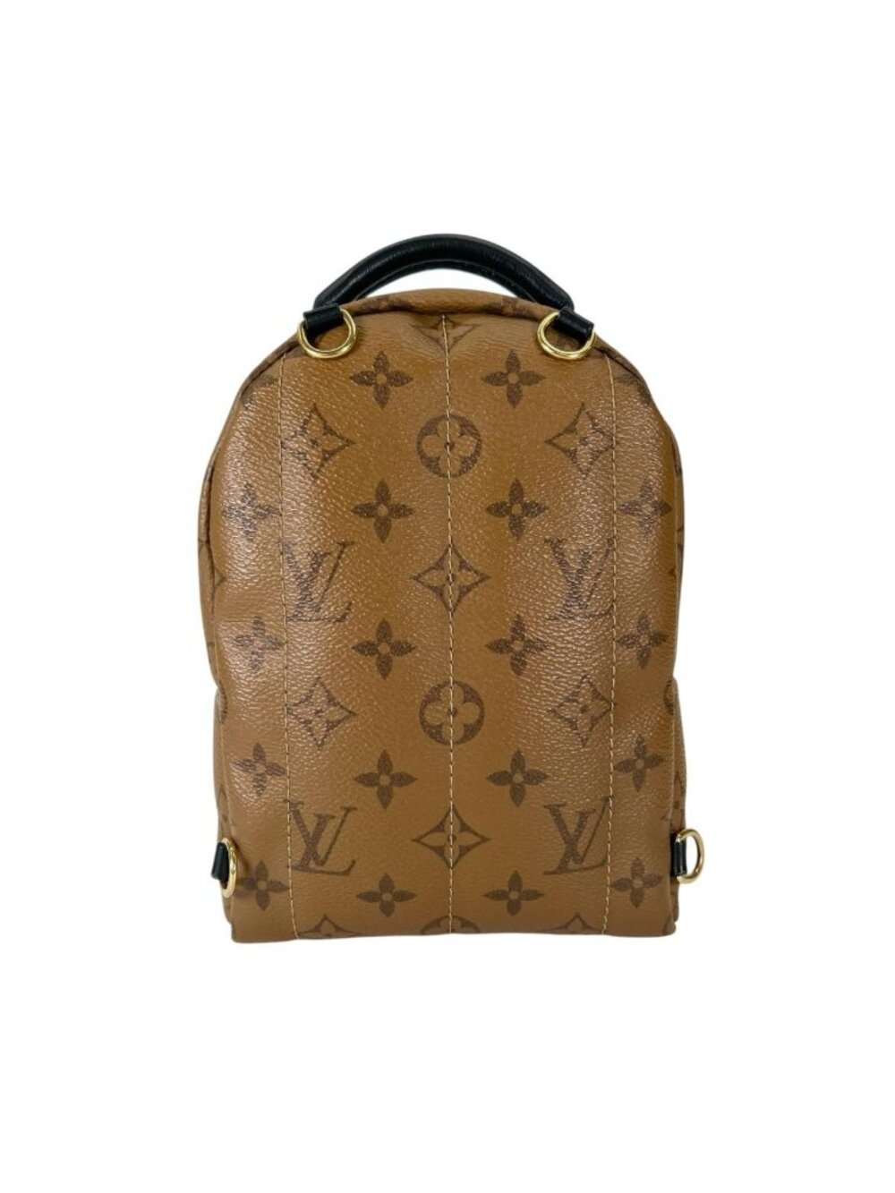 Louis Vuitton Monogram Reverse Mini Palm Springs Backpack Brown - Picture 3 of 15